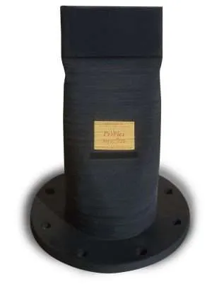 Style 720 Inline flanged rubber check valves