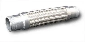 Style TTS-6201 Braided Flexible Metal Threaded Connector