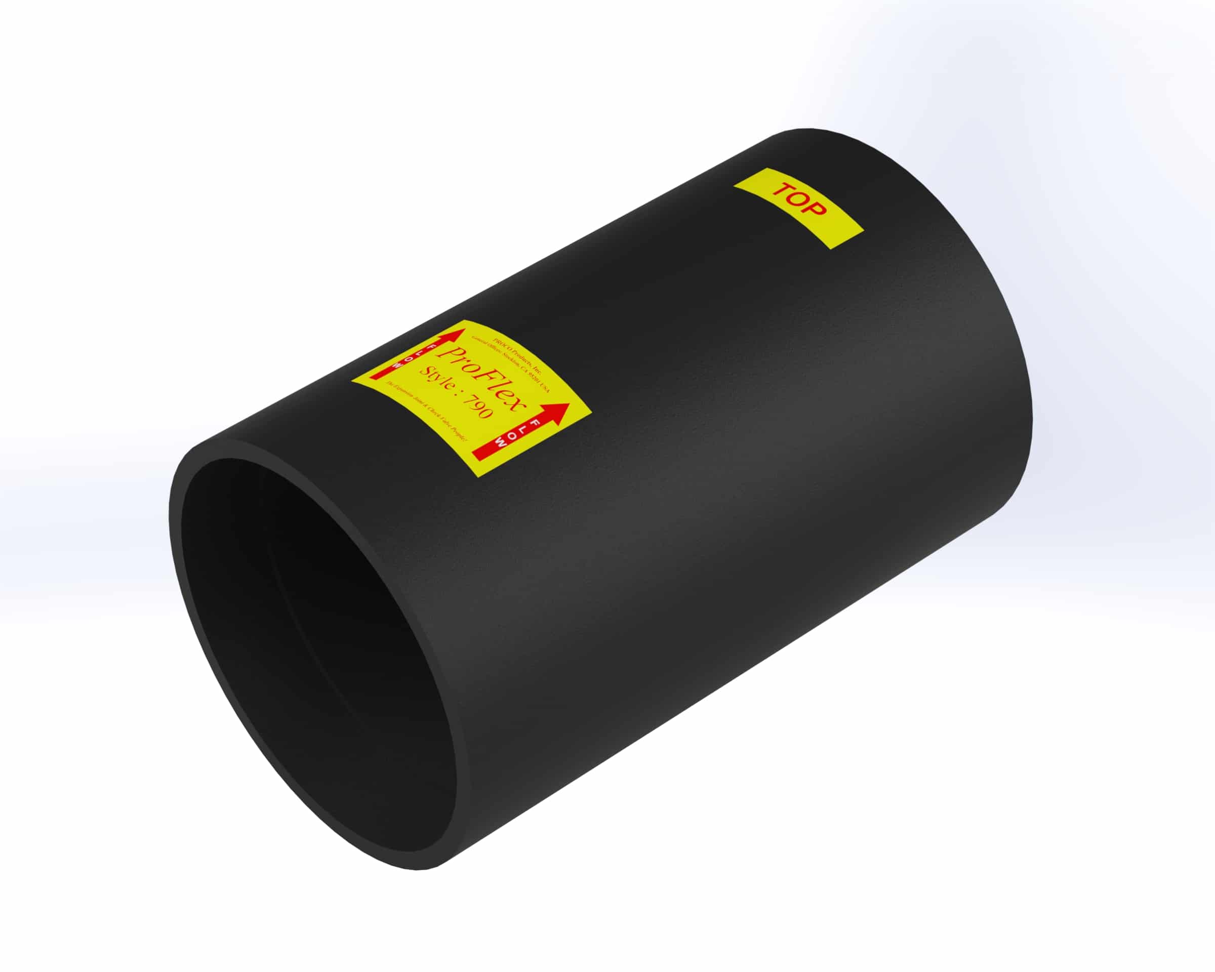 Low Headloss In-Line Rubber Duckbill Check Valves